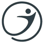 logo kairos mouv bleu profond le logo de l'association en bleu profond